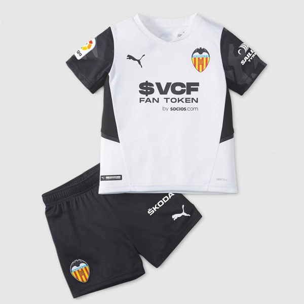 Camiseta Valencia 1ª Niño 2021/22